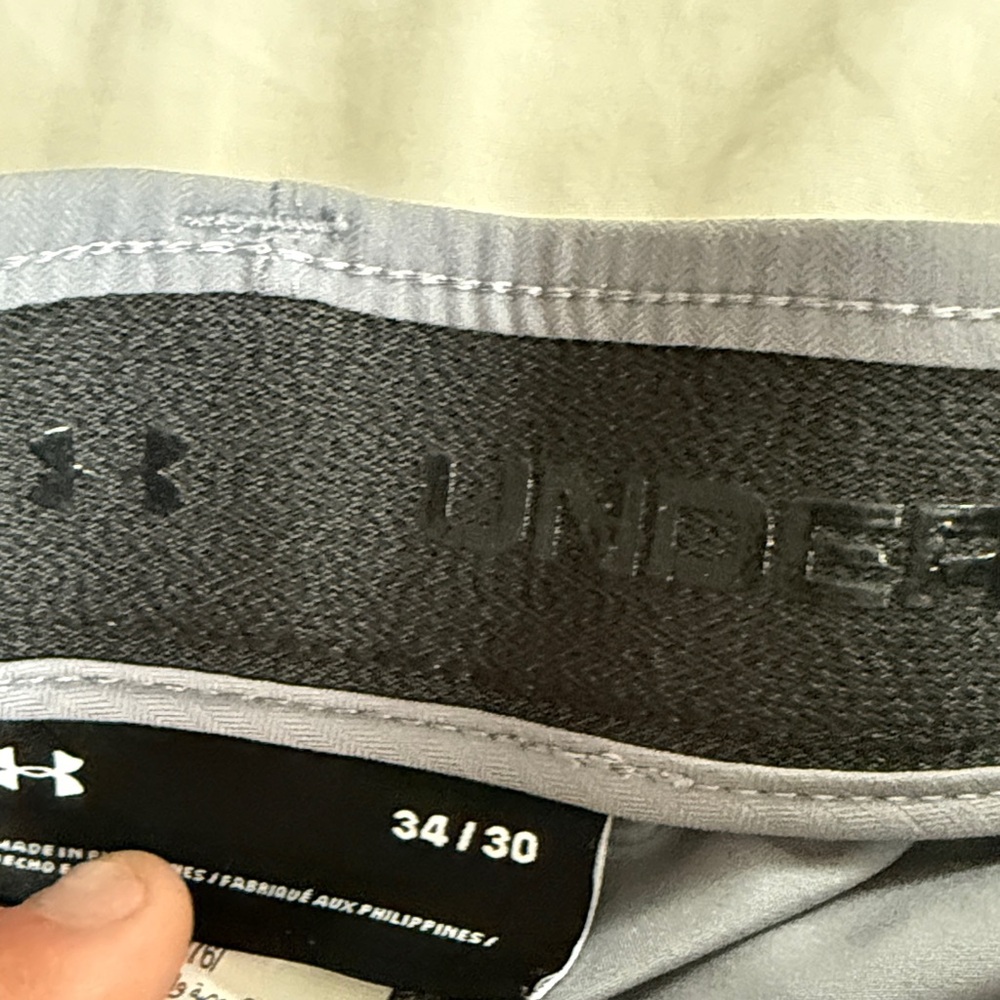 Under Armour Men's Charcoal Boxer Briefs